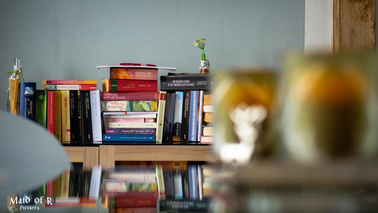 Hof Vierzehnender Im Hohen Venn - 70Qm Fachwerk-Studio - Grosses Wohn-Schlafzimmer Mit Dachterrasse Und Kaminofen - Separate Kueche - Perfekt Fuer Paare - Monschau - Eifel - Hunde Willkommen - Islandpferde Ngoại thất bức ảnh