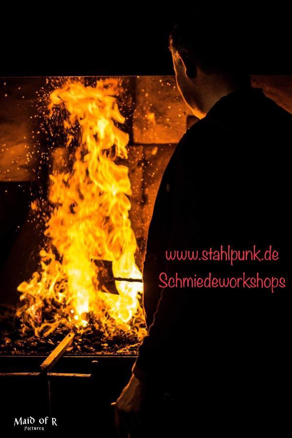 Hof Vierzehnender Im Hohen Venn - 70Qm Fachwerk-Studio - Grosses Wohn-Schlafzimmer Mit Dachterrasse Und Kaminofen - Separate Kueche - Perfekt Fuer Paare - Monschau - Eifel - Hunde Willkommen - Islandpferde Ngoại thất bức ảnh