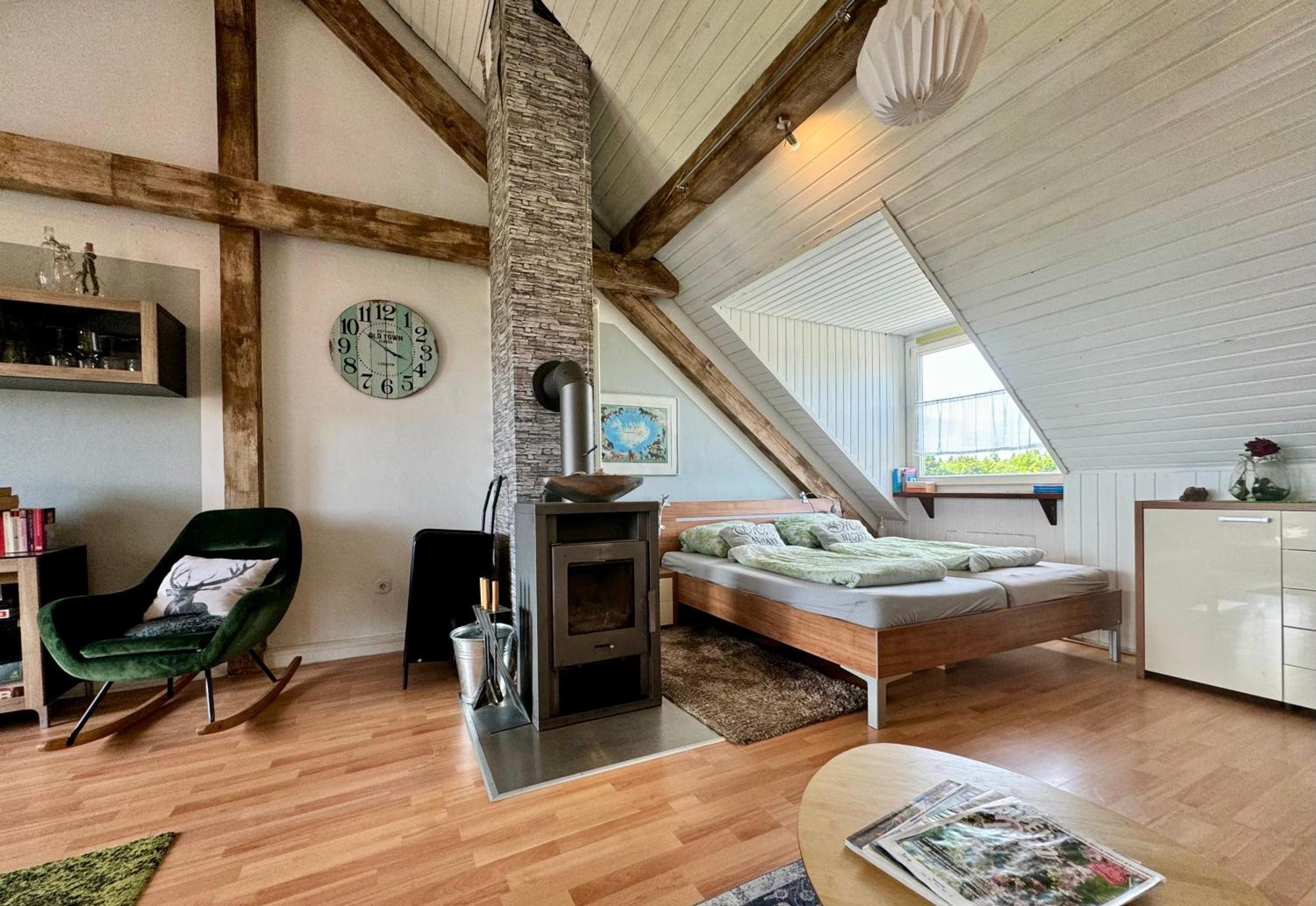 Hof Vierzehnender Im Hohen Venn - 70Qm Fachwerk-Studio - Grosses Wohn-Schlafzimmer Mit Dachterrasse Und Kaminofen - Separate Kueche - Perfekt Fuer Paare - Monschau - Eifel - Hunde Willkommen - Islandpferde Ngoại thất bức ảnh